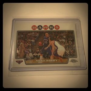 Mike Bibby ‘08 Topps Chrome Card
